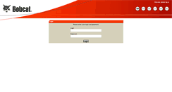 Desktop Screenshot of bobcat.identic.be